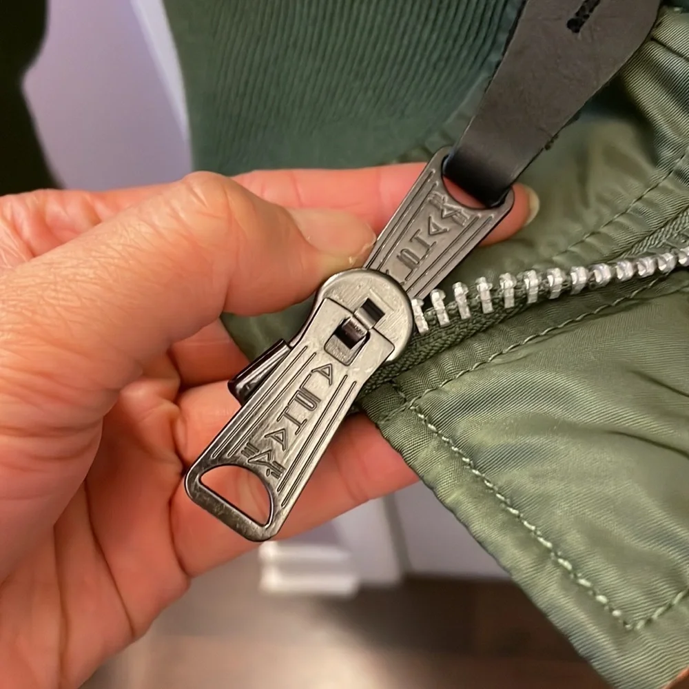 ALPHA INDUSTRIES MA-1 REVERSIBLE BOMBER JACKET 🔥 - Picture 13 of 16